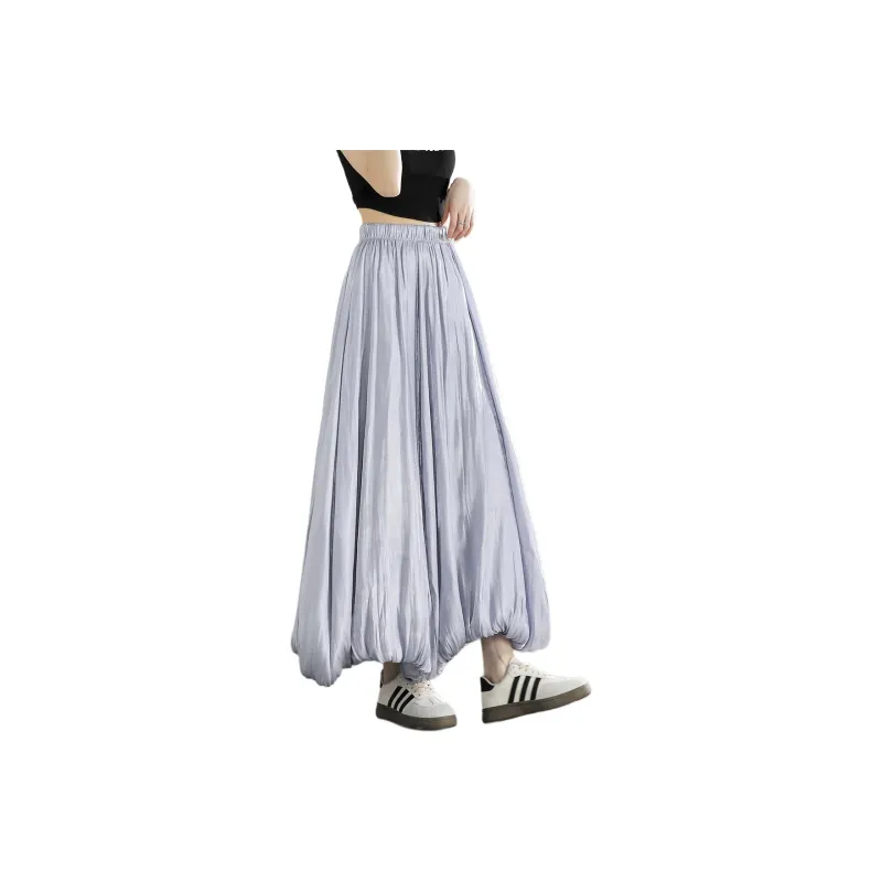 Itisf4 Casual Long Skirt Women's Misty Purple-0
