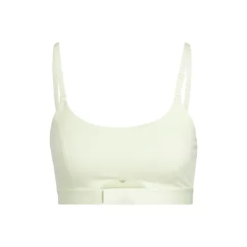 Adidas AEROIMPACT LIGHT SUPPORT BRA Sports Underwear Women's Acid Green