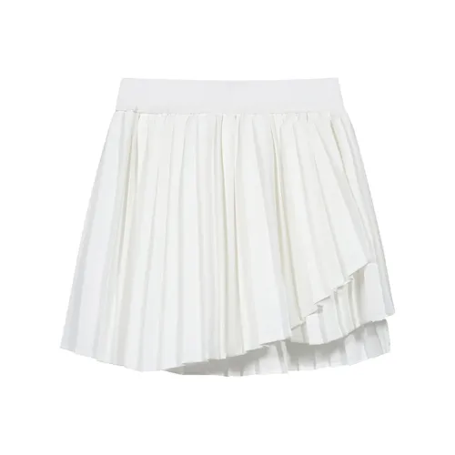 PAIN OR PLEASURE Casual Short Skirts Women's White