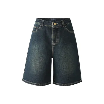 YALIDA Denim Shorts Women's Blue