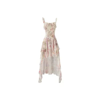 Unifree Slip Dresses Women's Yellow