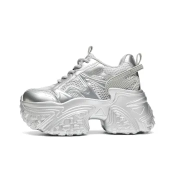 ZHR Baby's Breath Abrasion Resistant Breathable Low Top Chunky Sneakers Women's