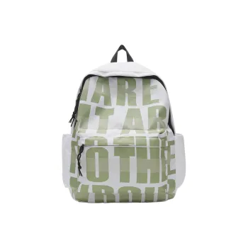 BRABOSTON Nylon Backpack Unisex Green/Red/Yellow/Blue