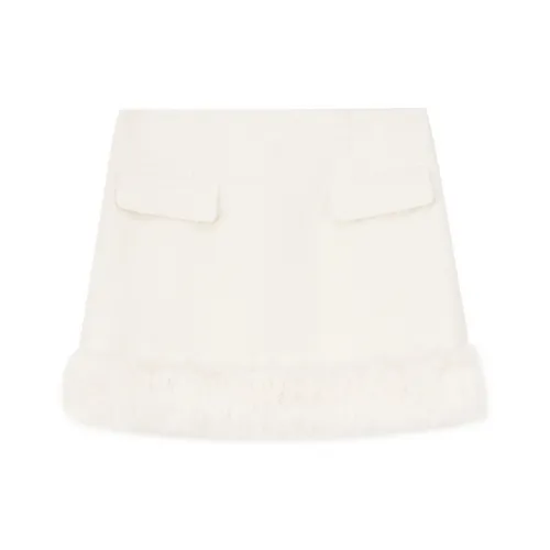 AYF Casual Short Skirts Women's White