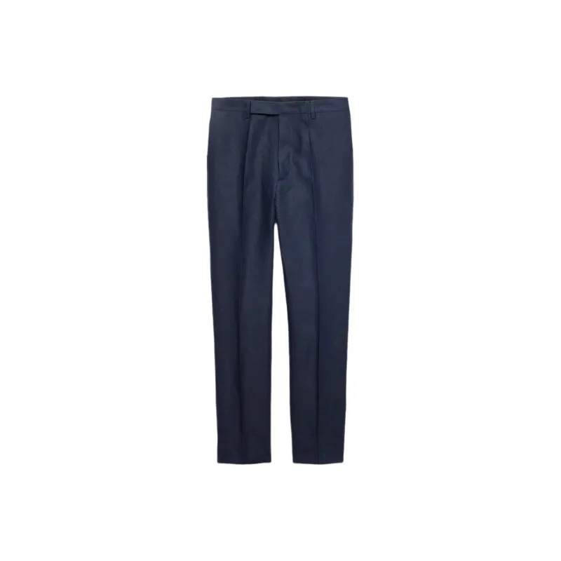 PRADA Suit Trouser Men's Marine Blue-0