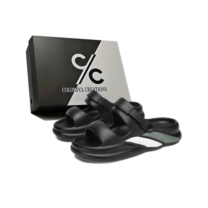 Colorful Creations Beach Sandals Men's-5