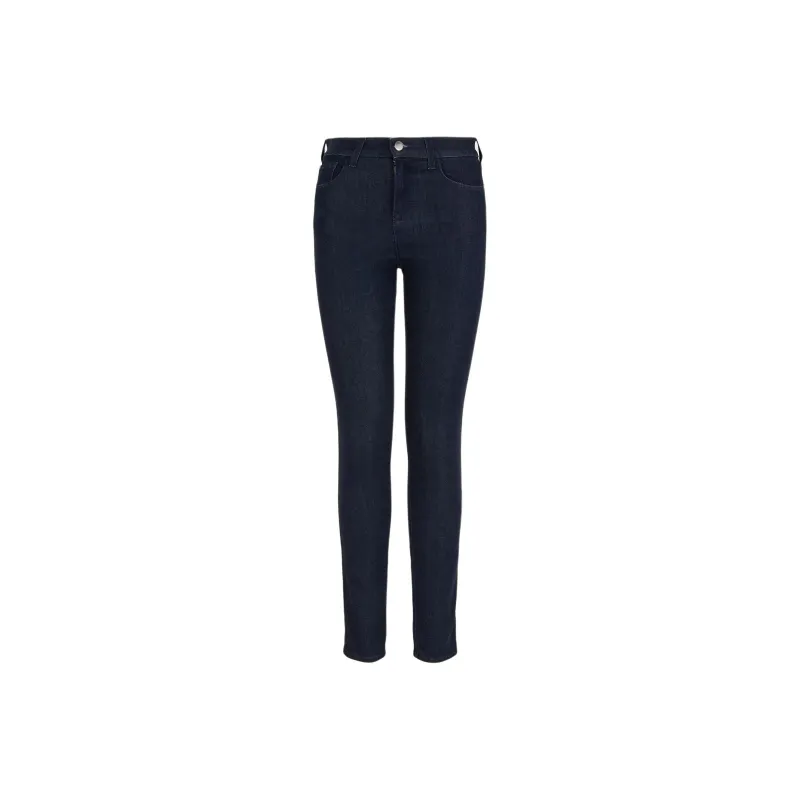 EMPORIO ARMANI J20 High waisted Super Skinny Leg Jeans In Lyocell Denim-0