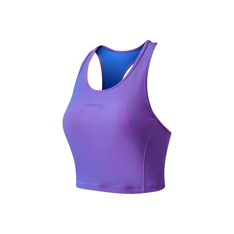 Saucony Sport Vests Women's Purple Blue-0