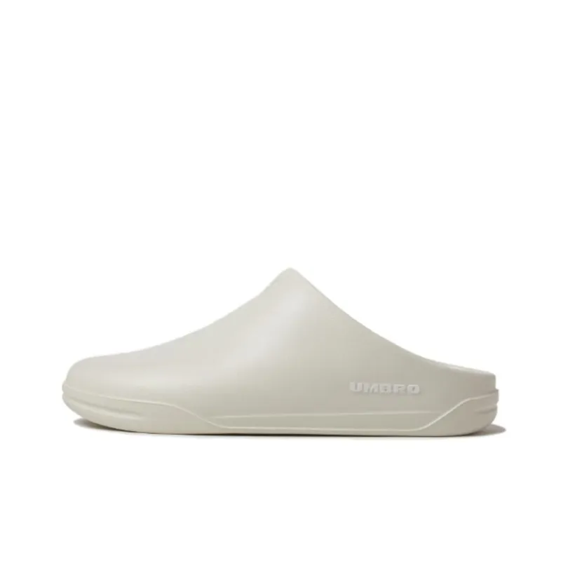 Umbro Abrasion Resistant Slip Resistant Closed Toe Slippers Unisex Beige-0