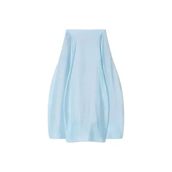 COVERINS Casual Long Skirts Women's Sky Blue