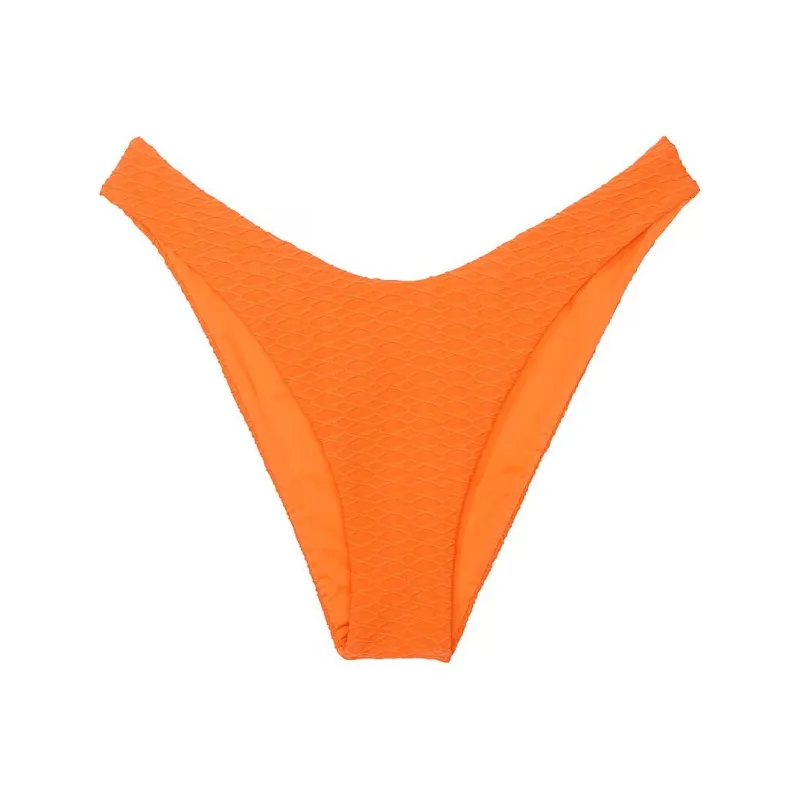 Victoria's Secret PINK Mix & Match Brazilian Bikini Bottom / SO Swimming Shorts Women's Sun Orange-0
