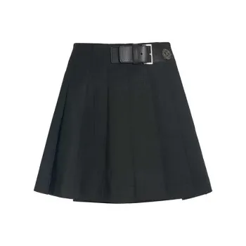 BESIONIA FW23 Casual Short Skirts Women's Black