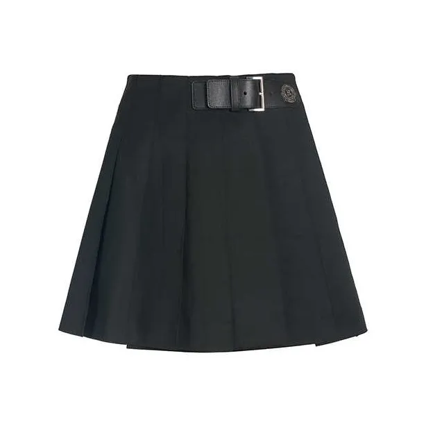 BESIONIA FW23 Casual Short Skirts Women's Black-0