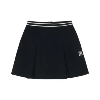 MLB New York Yankees Varsity Casual Short Skirts Women's Black