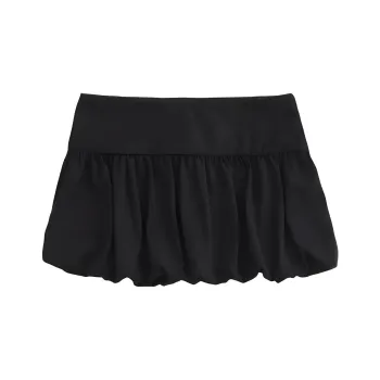 Hollister Casual Short Skirts Women's Black
