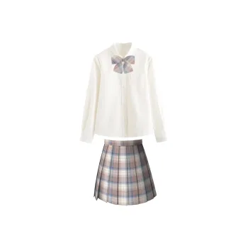 KONGLISHUWAN Two Piece Skirt Sets Women's