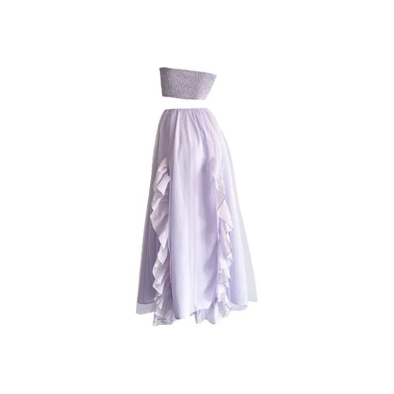 PAZZO Sleeveless Dresses Women's Purple-1
