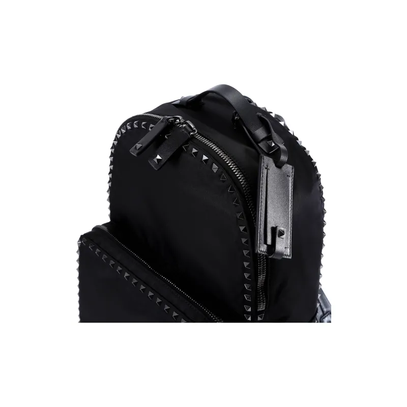 Valentino GARAVANI Leather Backpack Men's Black-3