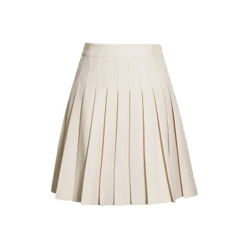 ROEYSHOUSE Casual Short Skirts Women's Apricot