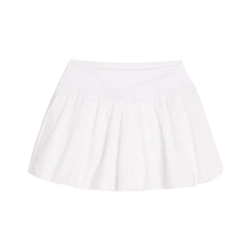 Hollister Casual Short Skirts Women's White-0