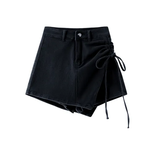 COVER TIME Denim Short Skirts Women's