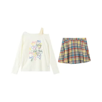 ZCDECO Two Piece Skirt Sets Women's