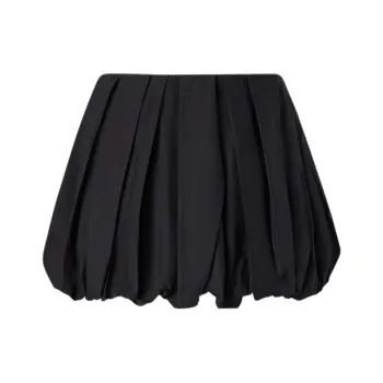 PINKO Poplin Balloon Mini Skirt