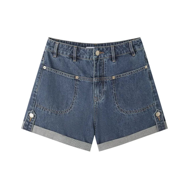 PEACEBIRD Denim Shorts Women's-2