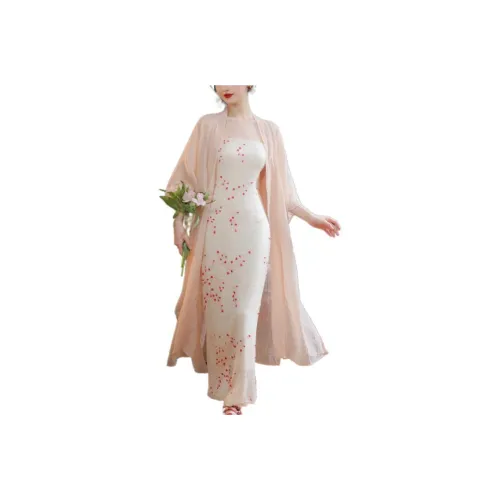 SONDR Two Piece Skirt Sets Women's Fragrance Cardigan+Lily Of The Valley Skirt