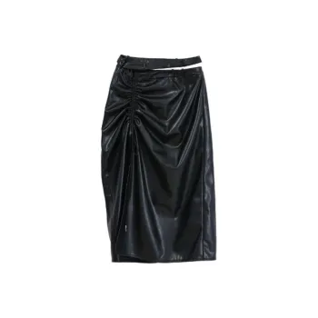 Metamorphosis Casual Long Skirts Women's Black