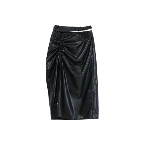 Metamorphosis Casual Long Skirts Women's Black