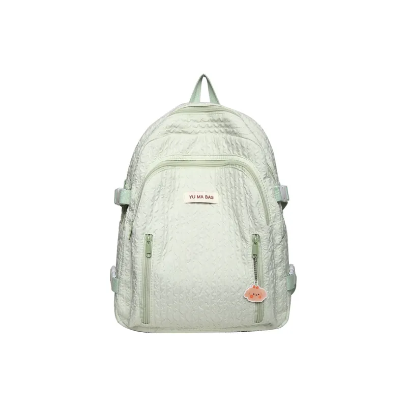 Yalu Nylon Backpack Women's White/Black/Pink/Yellow/Green/Blue-24