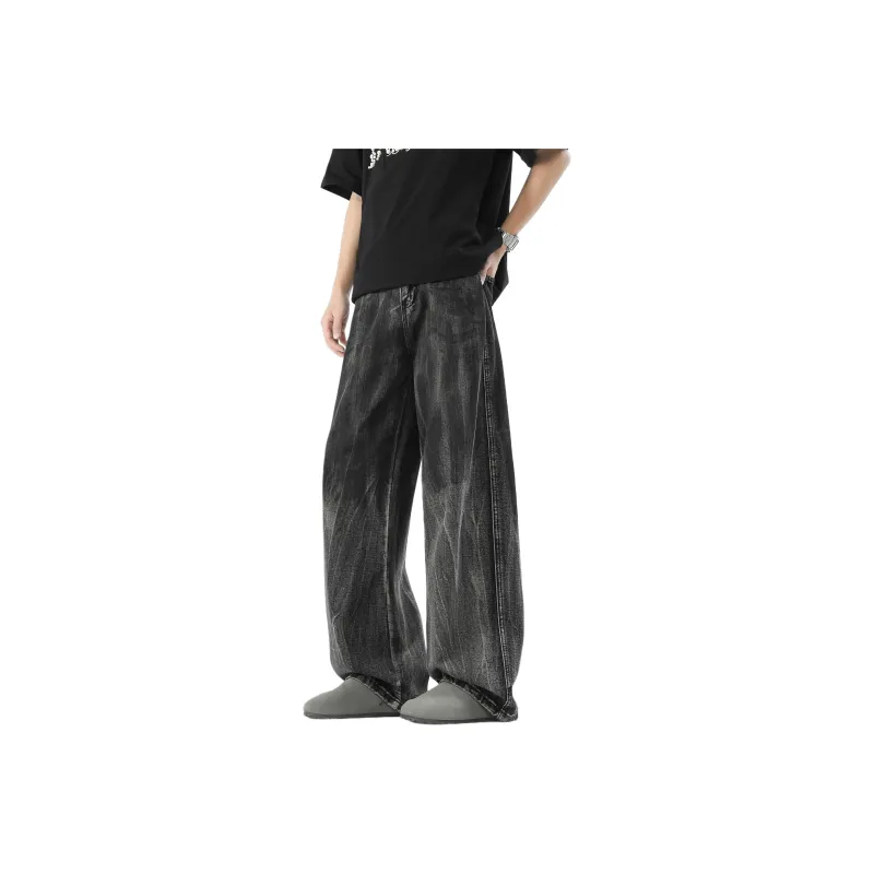 XAFB Jeans Unisex Stone Washed Gray-0