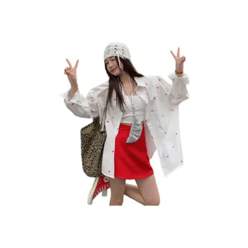 Mu Xiao Xin Shirts Women's White