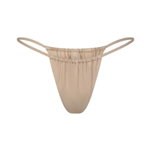 SKIMS SIGNATURE SWIM STRING BIKINI BOTTOMS Swimming Shorts Women's DESERT/Desert