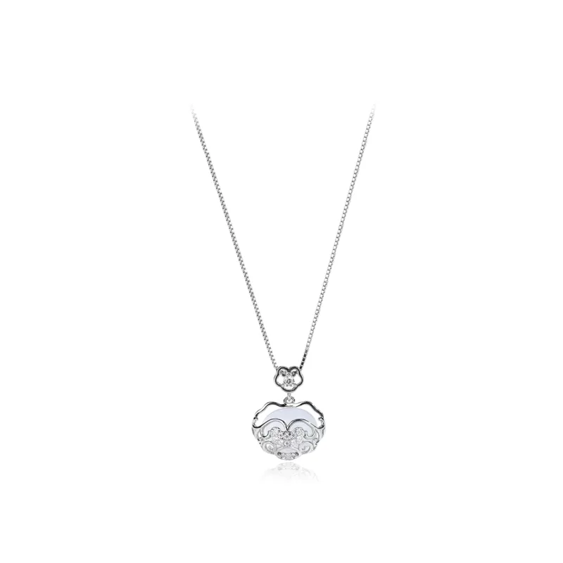 CANHUI Colored Glaze Necklaces Unisex-1