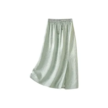 IHIMI Casual Long Skirt Women's Light Lotus Color