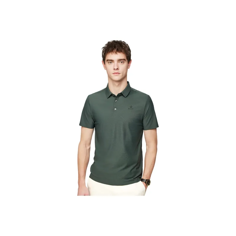 Red bean Polo Shirts Men-0
