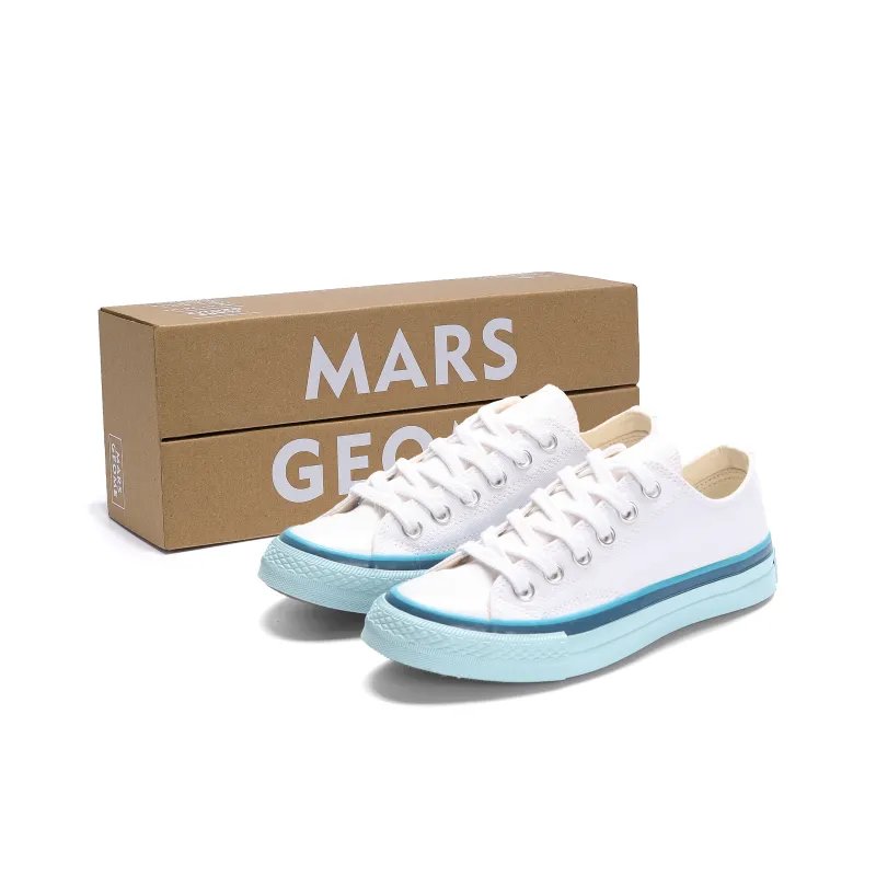 MARS*GEOME Anti Slip Wear Resistant Breathable Lightweight Low Top Canvas Shoes Women's Cherry Blossom Pink-54