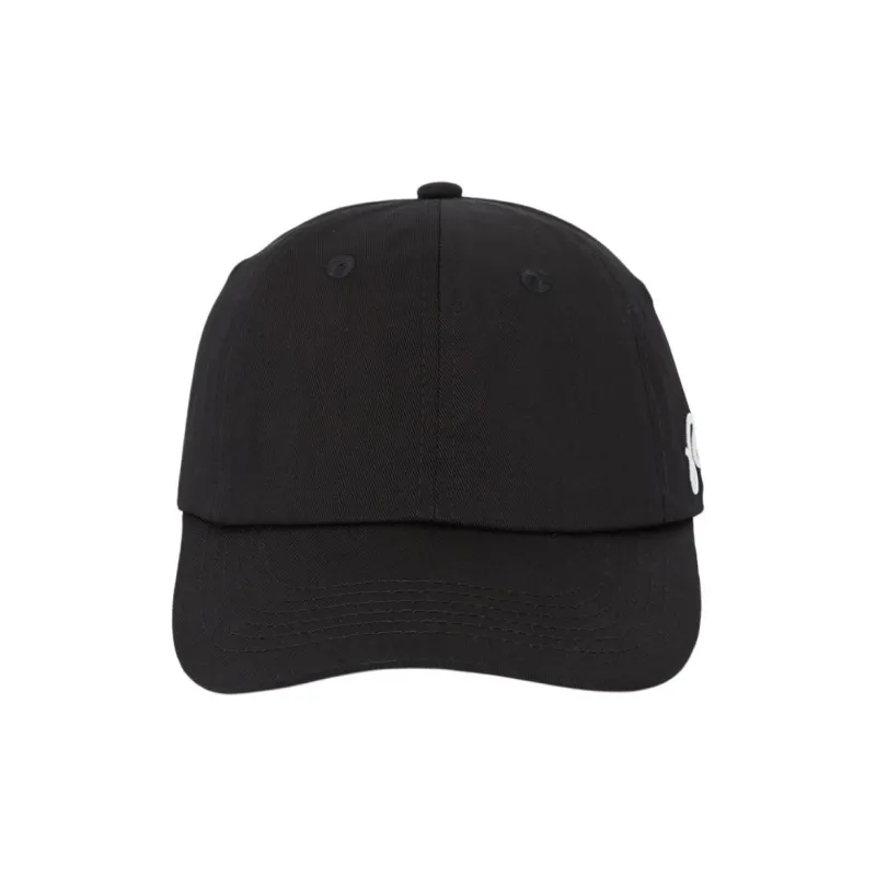 Malbon Golf Cotton Baseball Caps Unisex Black-1