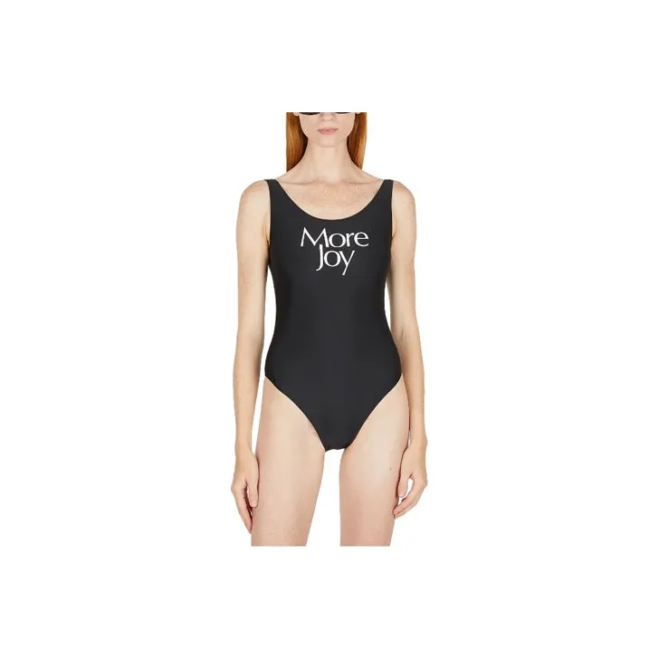 Christopher Kane Logo Printed Backless One Piece Swimsuit-0