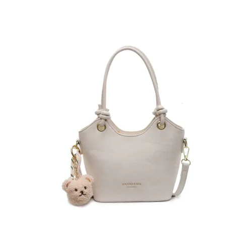 TOUTSEUL YOLO PU Shoulder Bag, Crossbody Bag, Handbag Women's Ecru/Silver/Black/Pink