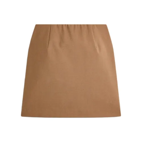 SCANLAN THEODORE SS25 Soft Mini Skirt Casual Short Skirts Women's Honey/Honey