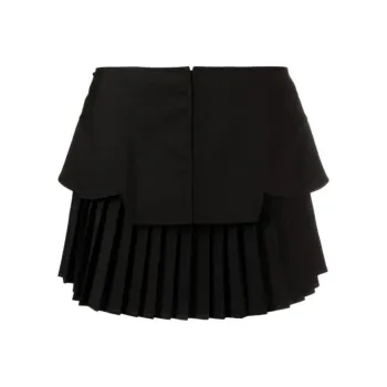 ANDREĀDAMO Corset detail Pleated Miniskirt