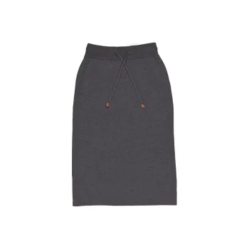 Burberry Casual Long Skirts Women's Gray