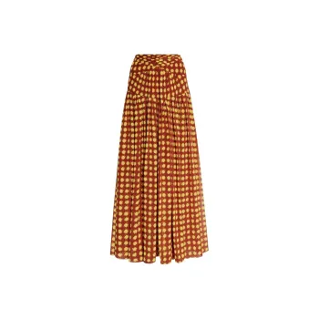 DVF Diane Von Furstenberg Amira Long Skirt