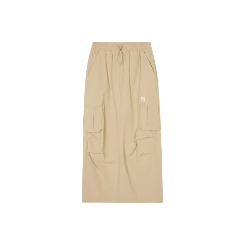 MLB Casual Long Skirts Women's Khaki-0