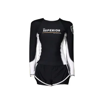 Hao Zhilang Two-Piece Swimsuits Women's Black