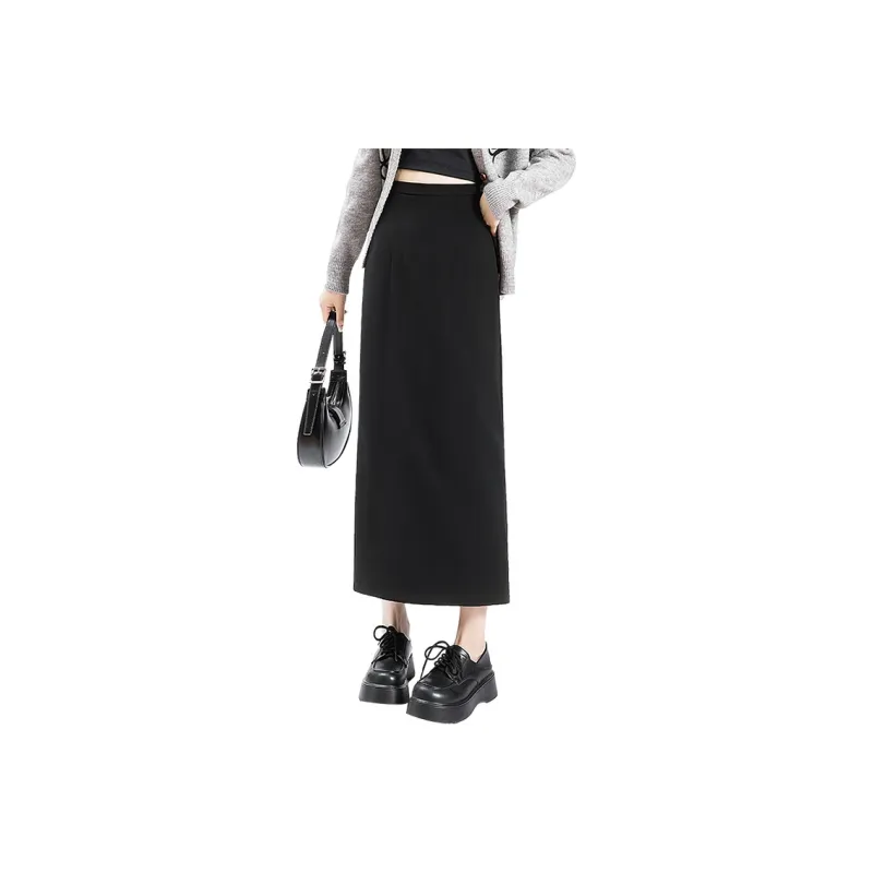 Cypress House Casual Long Skirt Women's Black-0