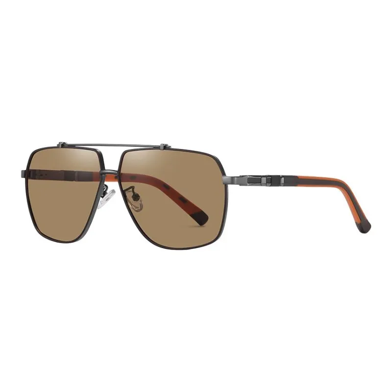 JEANSWEST Metal Aviator Sunglasses Unisex-6